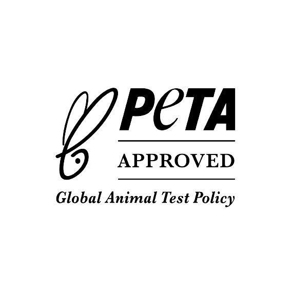 Certifié par PETA & vegan