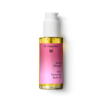 Huile de Soin Rose Dr.&nbsp;Hauschka : huile de rose harmonisante pour une peau douce