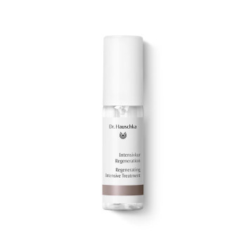 Dr. Hauschka Regenerating Intensive Treatment is an activating intensive care product for skin prone to wrinkles and dryness. 