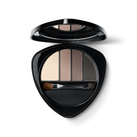 Eye & Brow Palette with soft, natural shades Dr. Hauschka Eye & Brow Palette