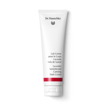 Soothes and balances: Dr. Hauschka Lavender Sandalwood Calming Body Cream. 100% certified natural cosmetics